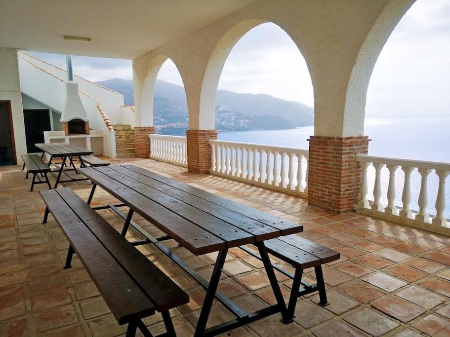 Вілла Casa Acogedora Con Vistas Espectaculares - Cozy Seaview House - 24H Access - Private Parking Альмуньєкар Екстер'єр фото