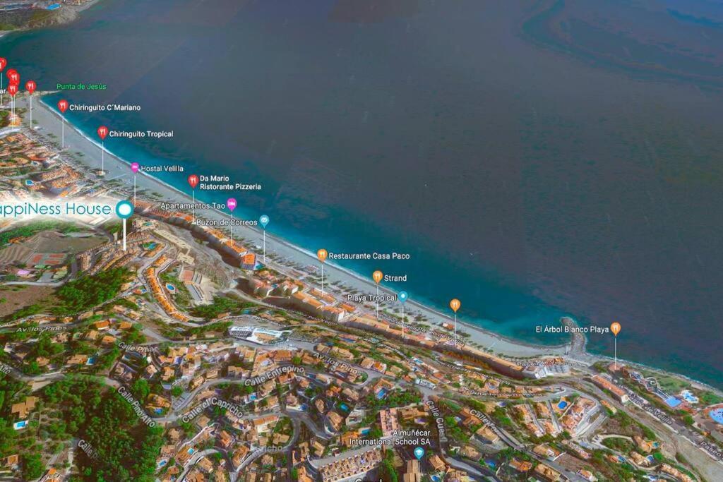 Вілла Casa Acogedora Con Vistas Espectaculares - Cozy Seaview House - 24H Access - Private Parking Альмуньєкар Екстер'єр фото